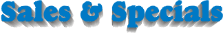 Sales and Specials